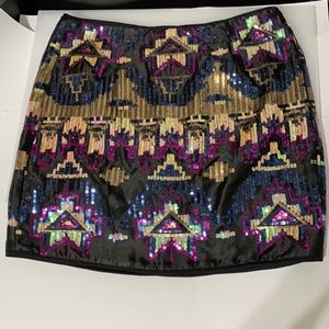 Sequin Mini Skirt from Forever 21 M